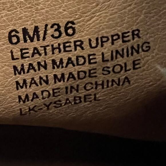 Lucky Brand Ysabel Chukka Booties Womens 6 Green Suede Lace Up Wedge Ankle Shoes - Picture 9 of 13